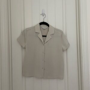 Club Monaco Button Up Top